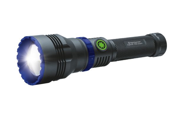 Nightsearcher Flashlight Torch Black - Rechargeable 1150, 192.6 mm