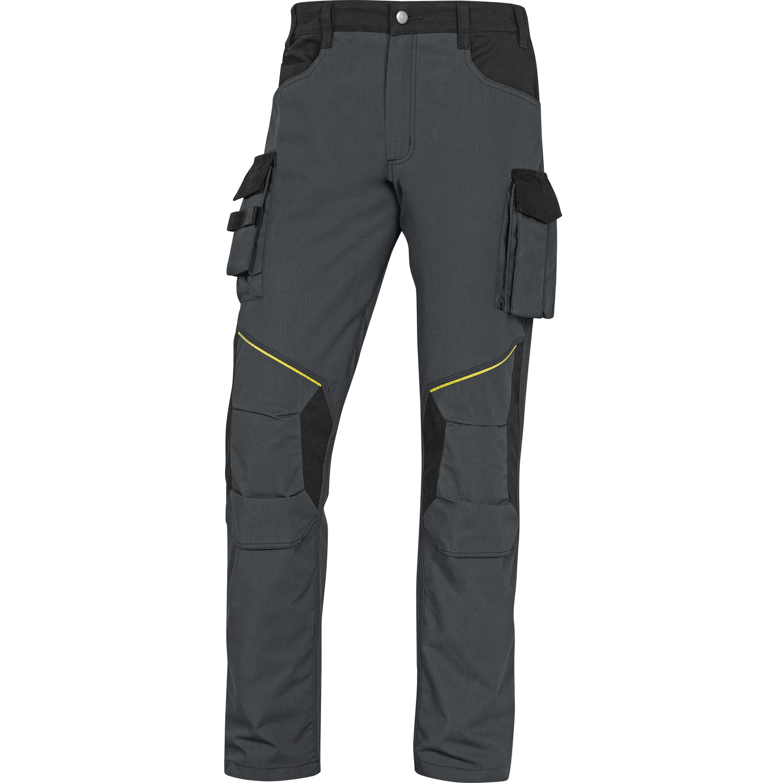 Delta Plus MCPA2STR Unisex's Black, Green, White, Yellow Ripstop