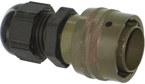 Amphenol Socapex RJ11F Series Male RJ11 Connector, Cable Mount Straight 1 Port 8 -Way