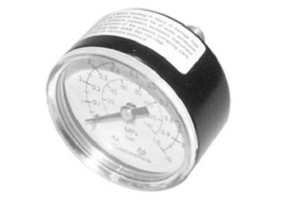 Norgren G 1/4 Analogue Pressure Gauge 16bar Bottom Entry 63mm Outside Diameter