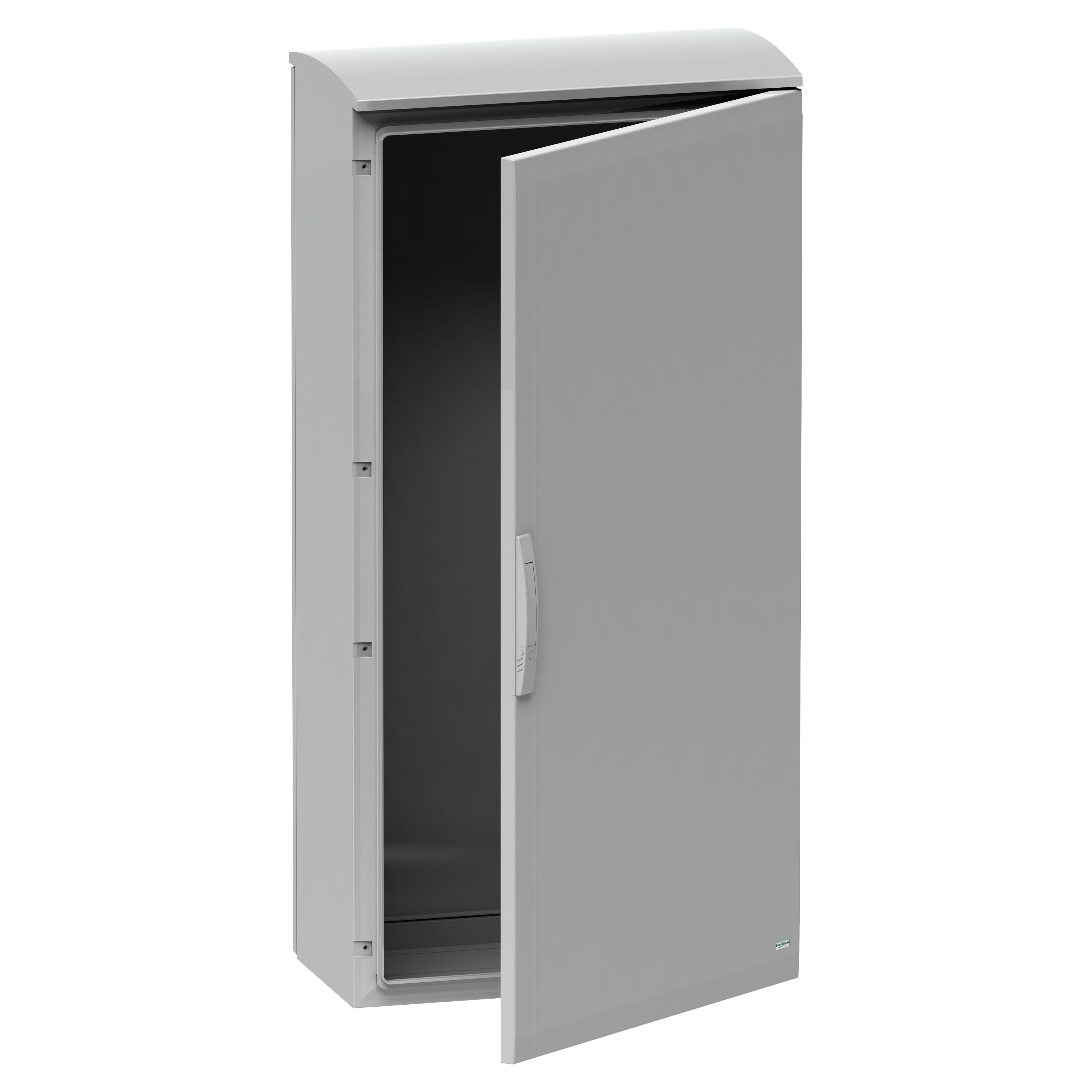 Schneider Electric PanelSeT Series Fibreglass Reinforced Polyester Single-Door-Door Floor Standing Enclosure, Opaque