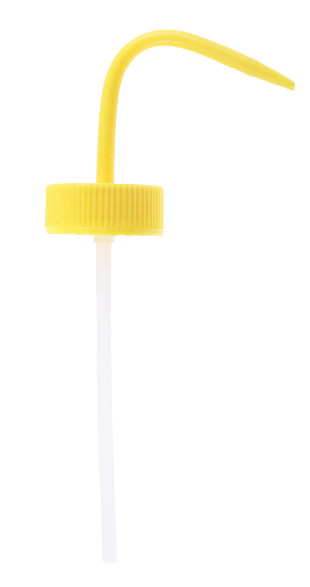 RS PRO 500ml LDPE Wide Neck Wash Bottle