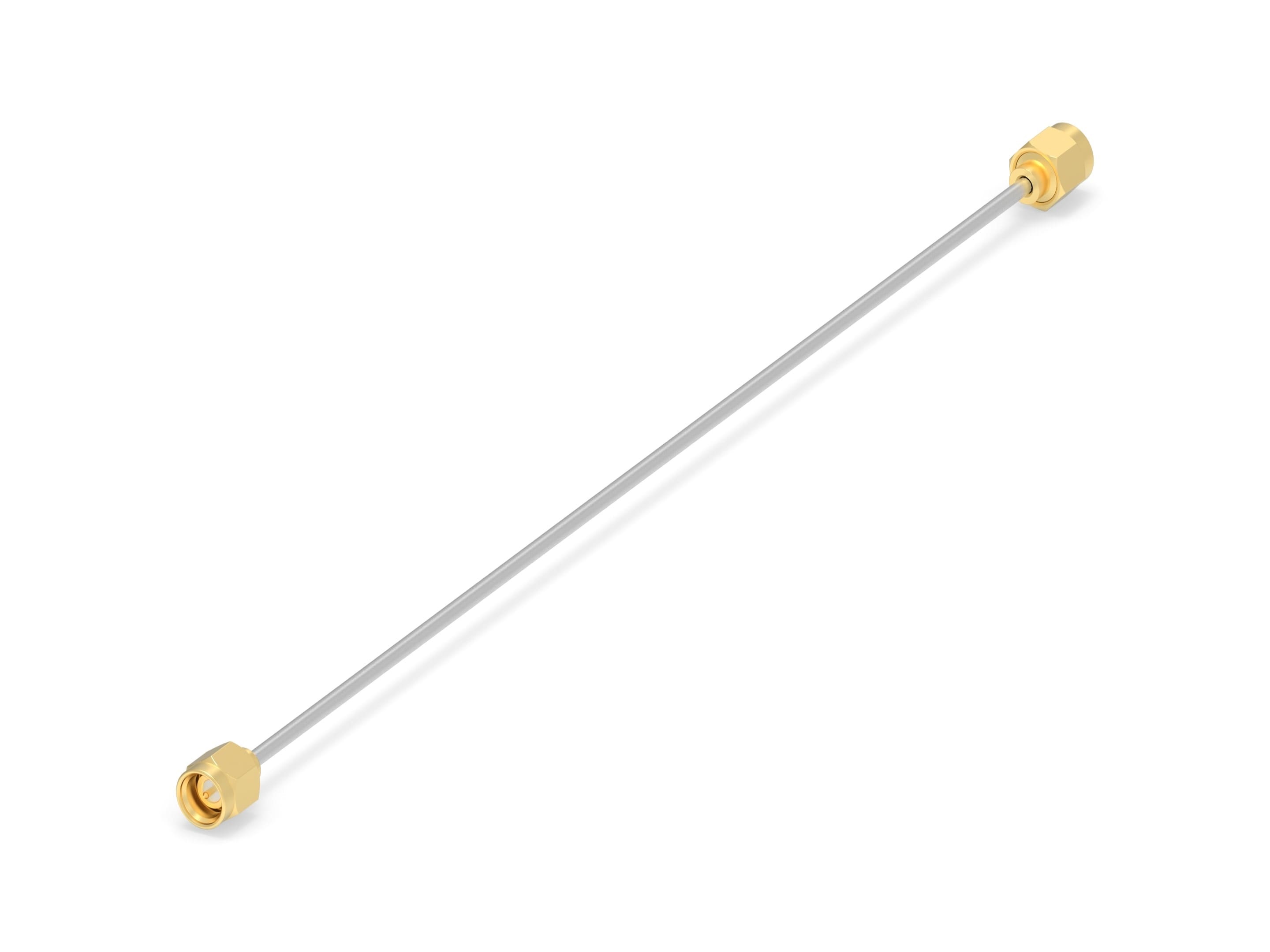 TE Connectivity 2480661 Series Male SMA to Male SMA, 203.2 mm 50 Ω