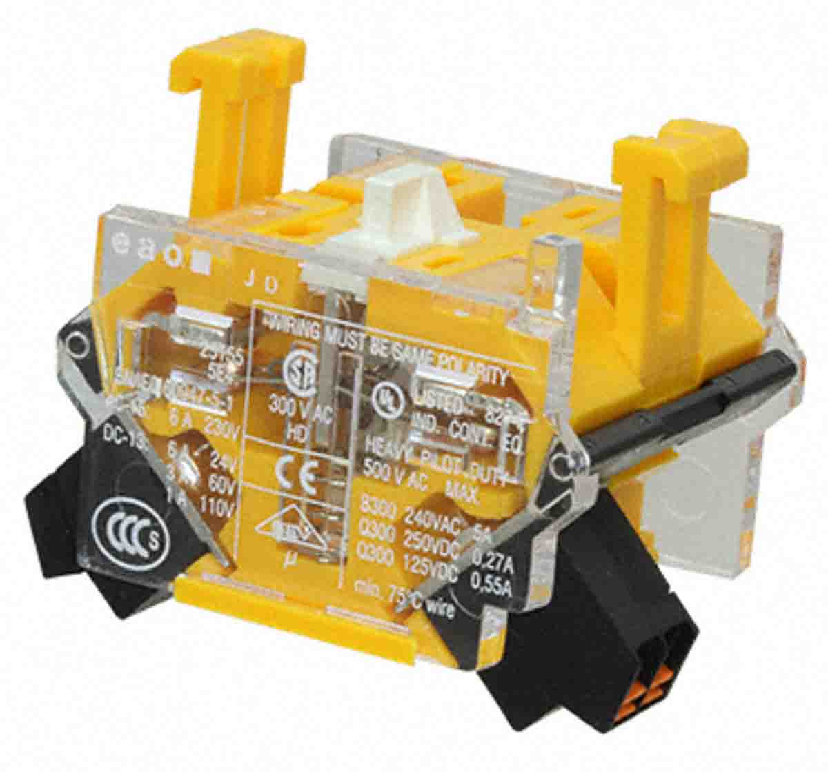 EAO Contact Block for Use with Series 04, 1NO