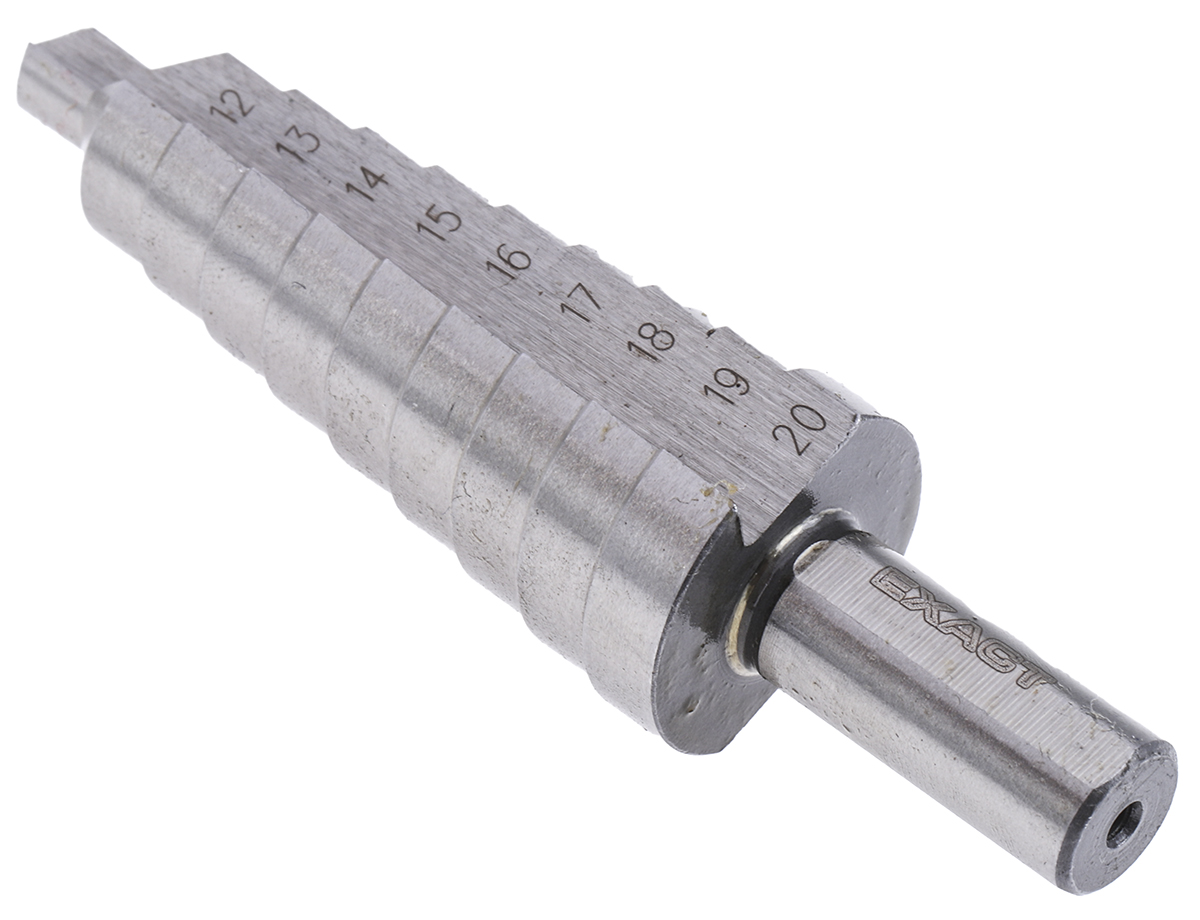 EXACT HSS Step Drill Bit 12mm x 20mm