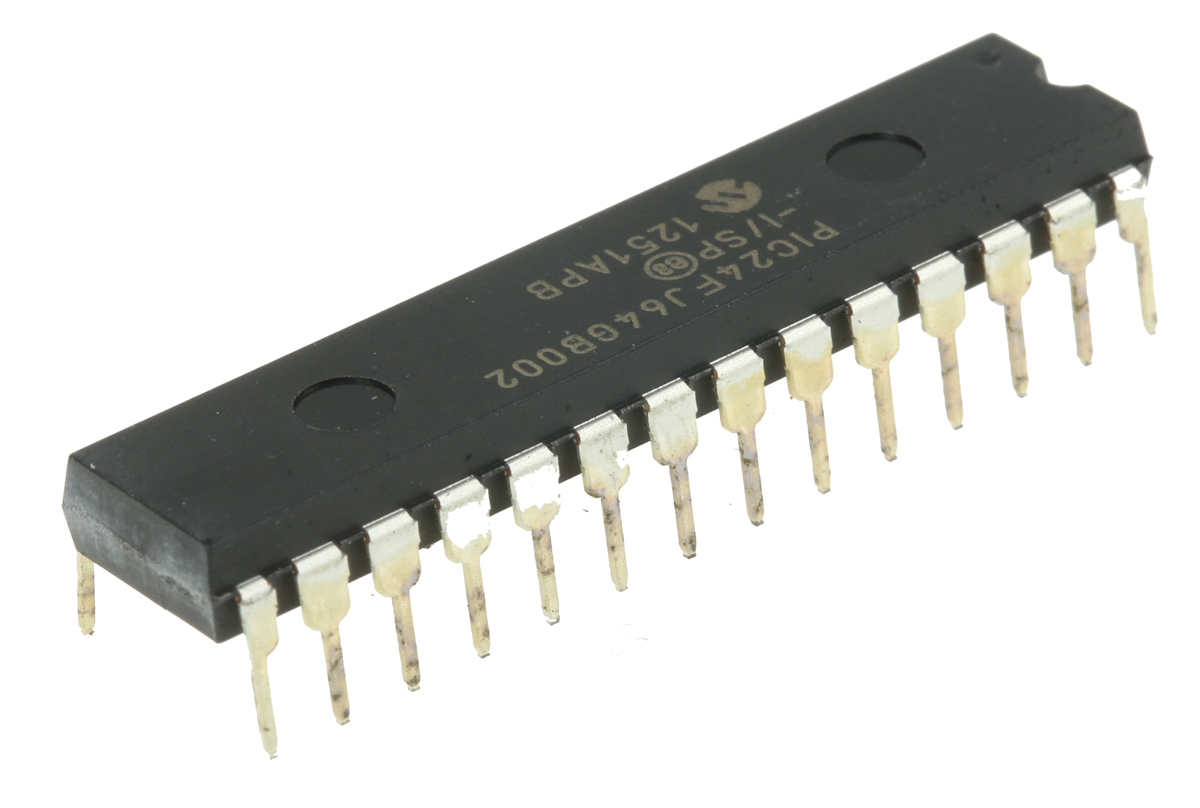 Microchip PIC24FJ64GB002-I/SP, 16 bit PIC, PIC24FJ Microcontroller, 32 MHz, 64kB FLASH, 28-Pin PDIP