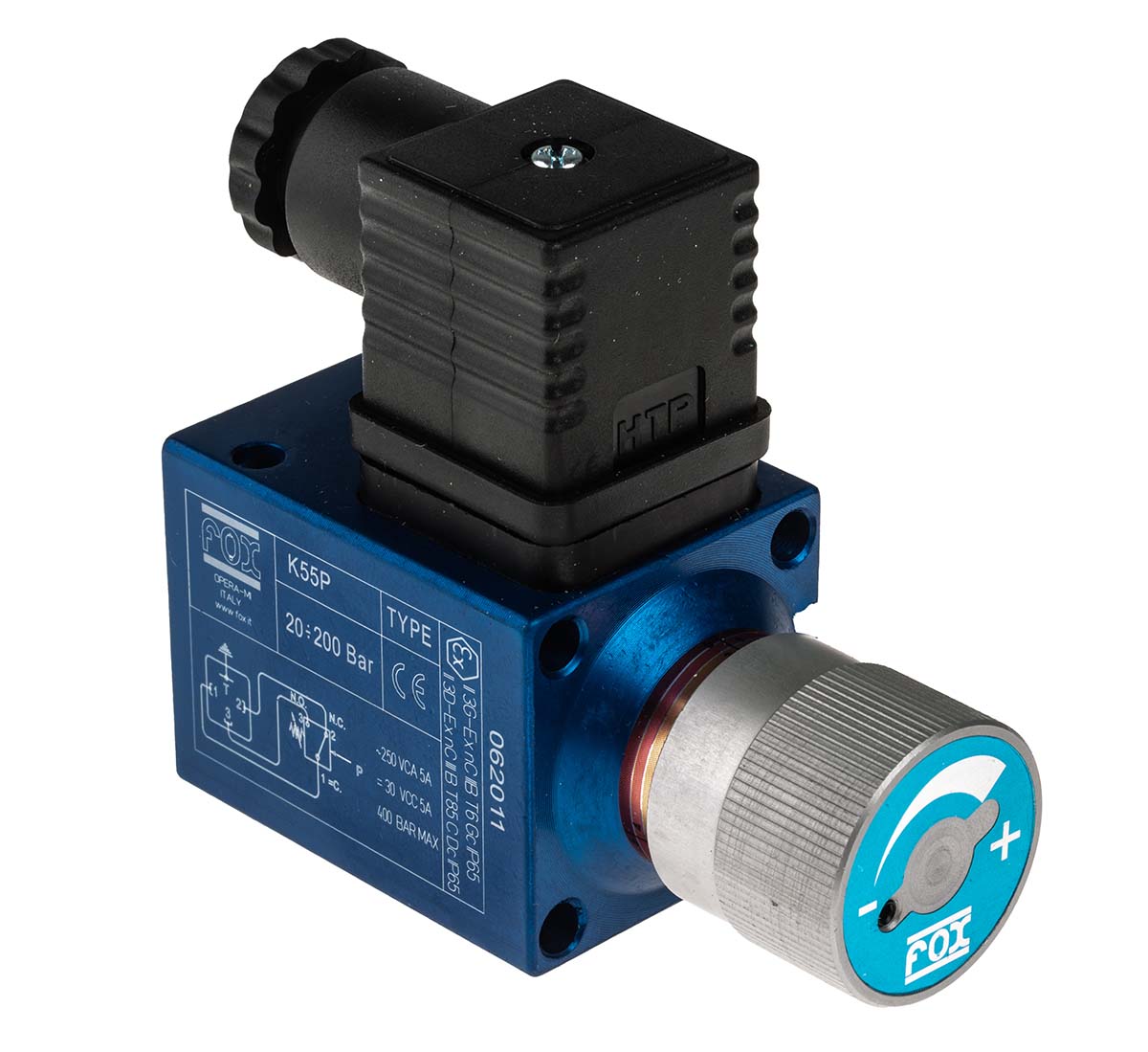RS PRO Pressure Switch, G 1/4 20bar to 200 bar