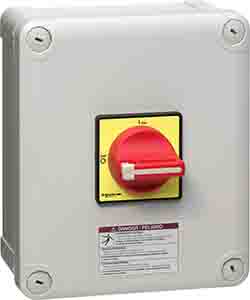 Schneider Electric 3 Pole Isolator Switch - 63A Maximum Current