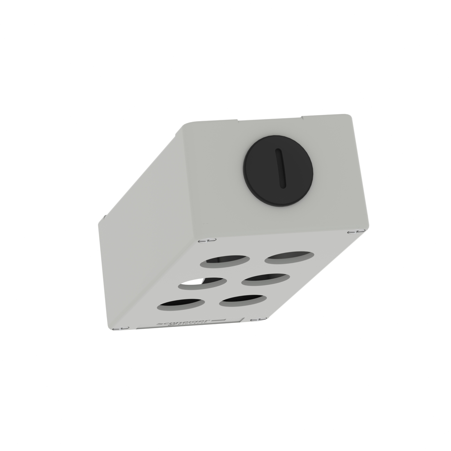 Schneider Electric Grey Metal General Purpose Enclosure, IP65, IK07, Grey Lid, 175 x 80 x 51.5mm