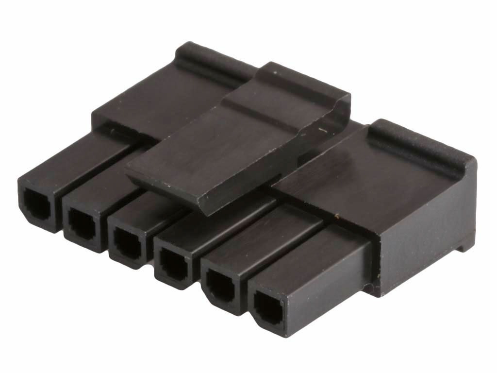 Molex, Micro-Fit 3.0 Female Connector Housing, 3mm Pitch, 6 Way, 1 Row