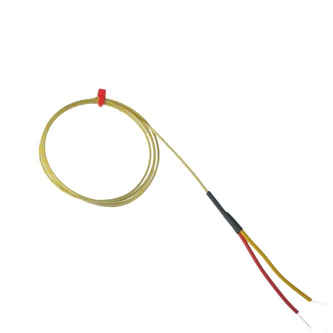 RS PRO Type K Exposed Junction Thermocouple 3m Length, 1/0.3mm Diameter, -60°C → +350°C