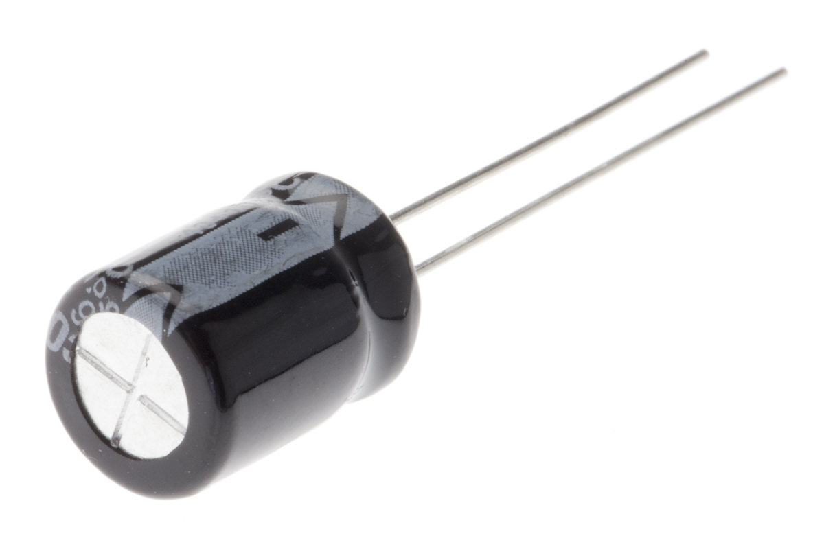 RS PRO 680μF Aluminium Electrolytic Capacitor 6.3V dc, Radial, Through Hole