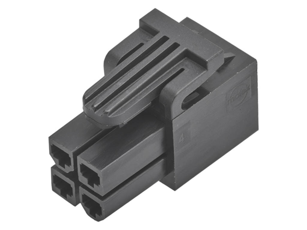 Molex, 172708 Male Crimp Connector Housing, 4.2mm Pitch, 16 Way, 2 Row