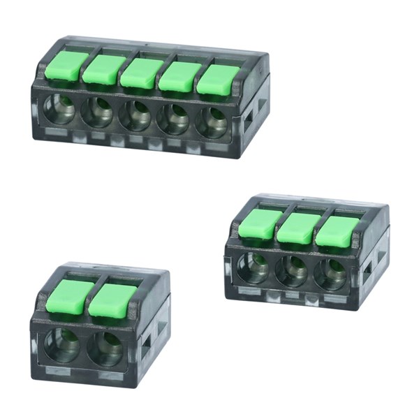 NEMIQ, AS SC Splice Connector, Green 28 AWG