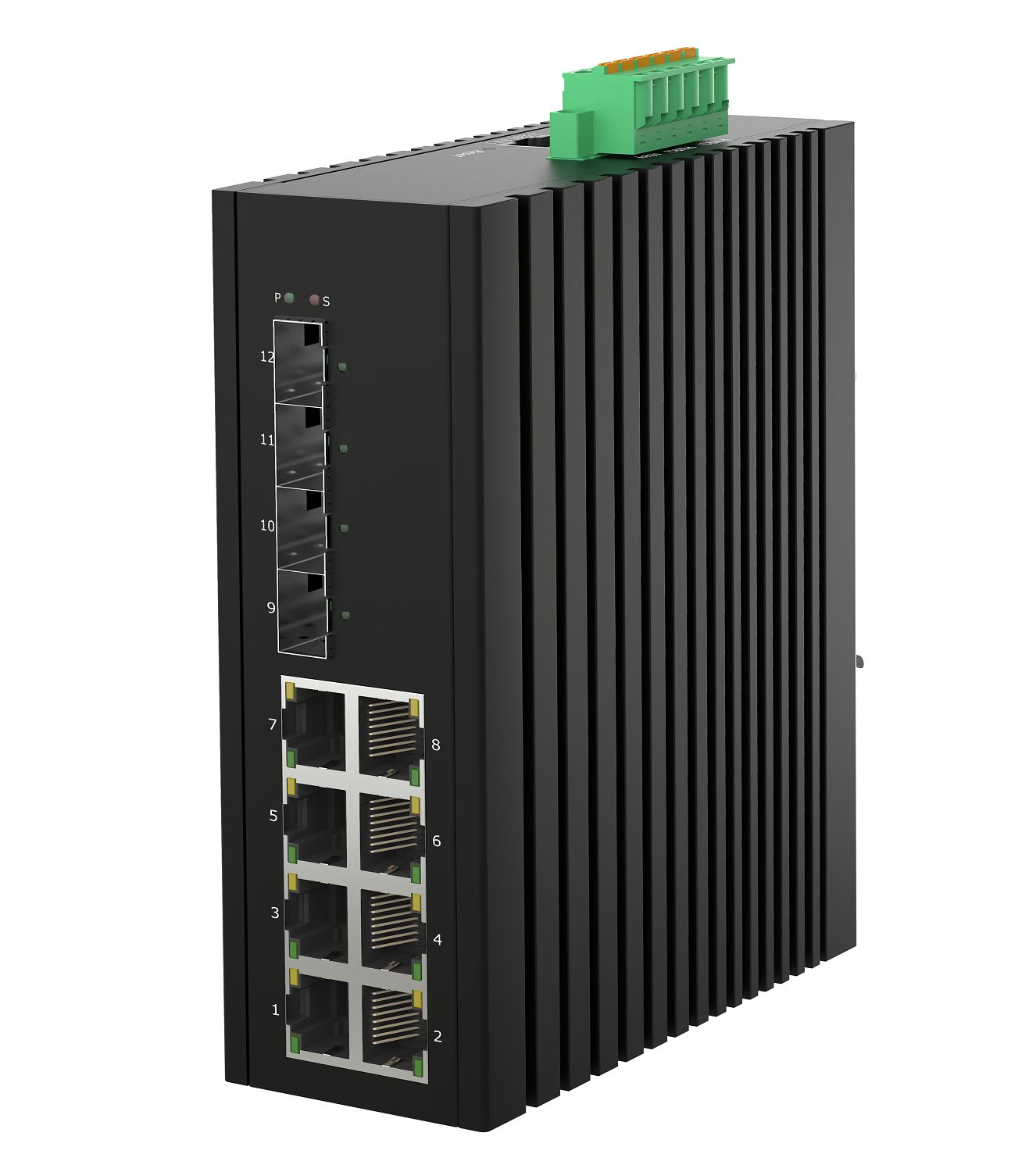 RS PRO Managed 8 Port Ethernet Switch, RJ-45