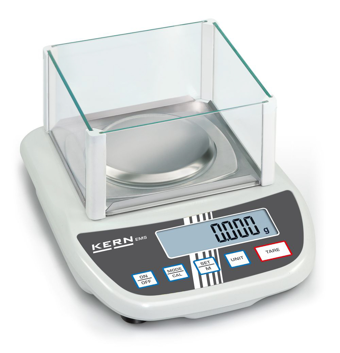 Kern EMS 300-3 Precision Balance Weighing Scale, 300g Weight Capacity, With RS Calibration