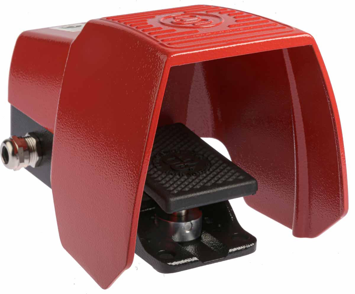 Bernstein AG Foot Switch Momentary Foot Switch - Aluminium Case Material, 2 NO + 1 NC