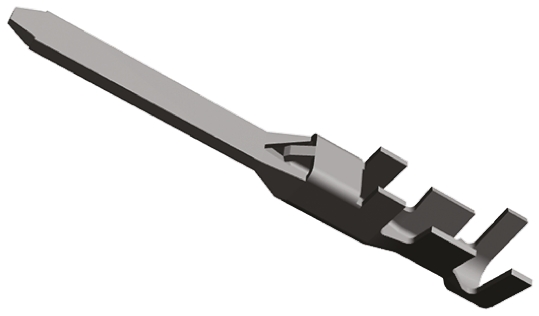 TE Connectivity Dynamic 3000 Series Male Crimp Terminal, 20AWG Min, 16AWG Max