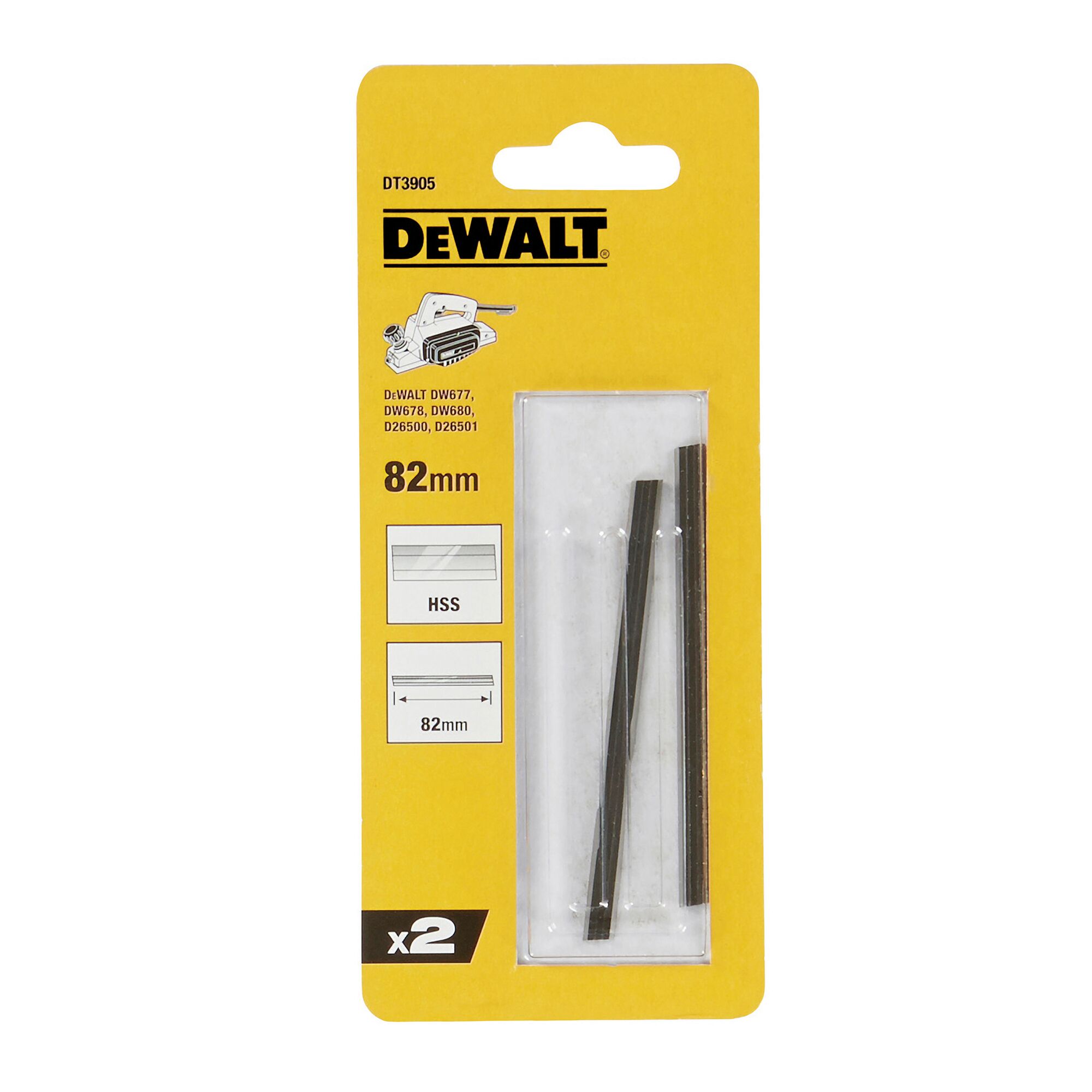 DeWALT 2-Piece Planer Blade for use with DW677, DW678EK and DW680K, DW678K
