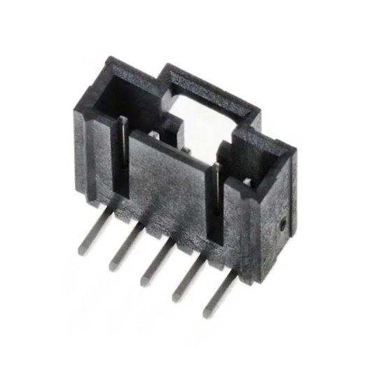 Molex SL Series Right Angle Through Hole PCB Header, 5 Contact(s), 2.54 mm Pitch, 1 Row, Shrouded