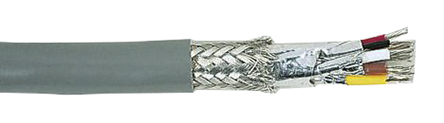Alpha WireAlpha Essentials Coaxial Cable, 100m Cat5, Grey, Aluminium/Mylar Tape Shielded, Unterminated PVC Sheath