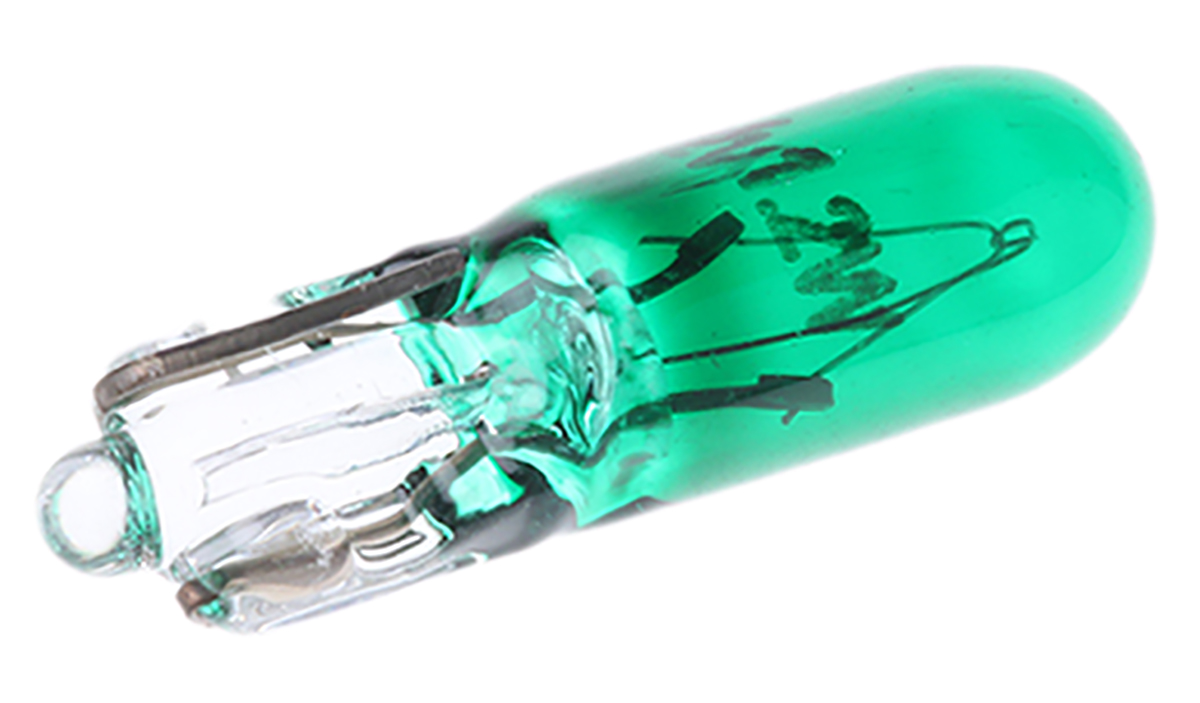 RS PRO Wedge Indicator Light, Green, 12 V, 100 mA, 6000h