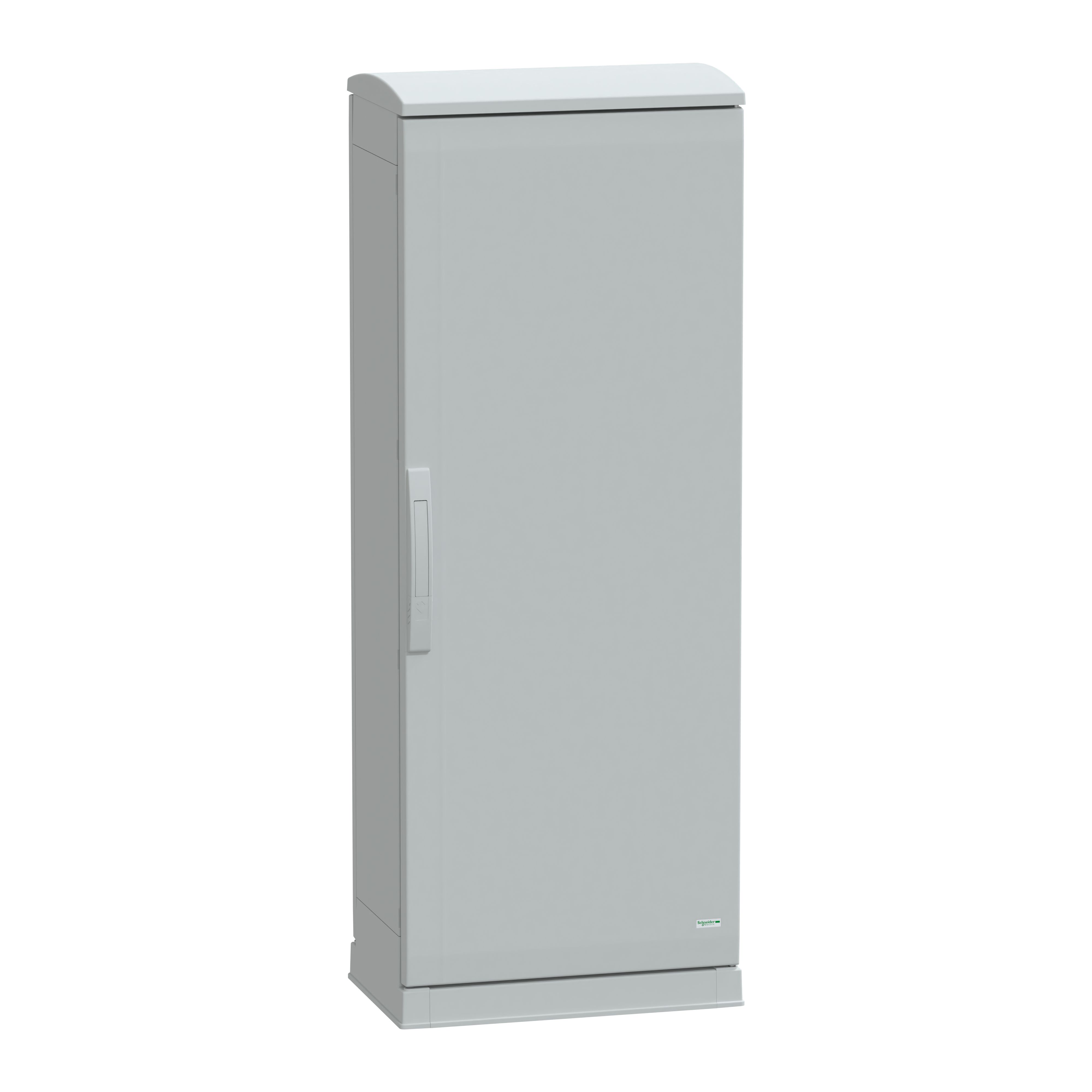 Schneider Electric PanelSeT Series Fibreglass Reinforced Polyester Single-Door-Door Floor Standing Enclosure, Opaque