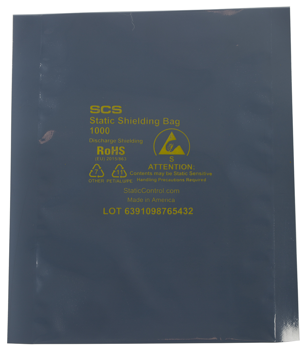 SCS Static Shielding Bag 102mm(W)x 152mm(L)