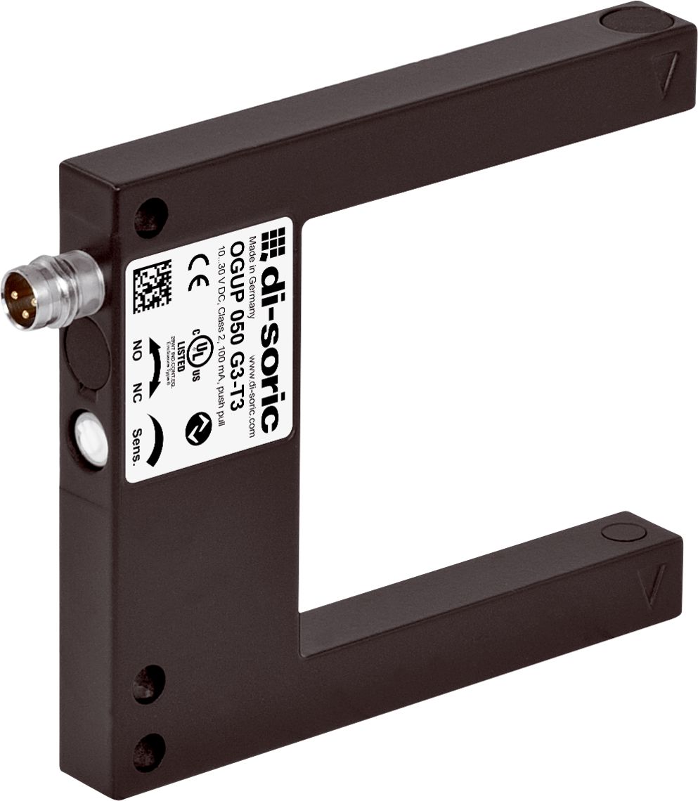 Di-Soric Optical Photoelectric Sensor, Fork Sensor, 50 mm Detection Range IO-LINK