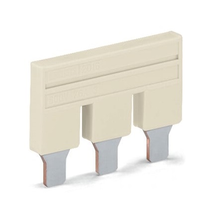 WAGO Jumper Male Light Grey Insulated Jumper 4 Way