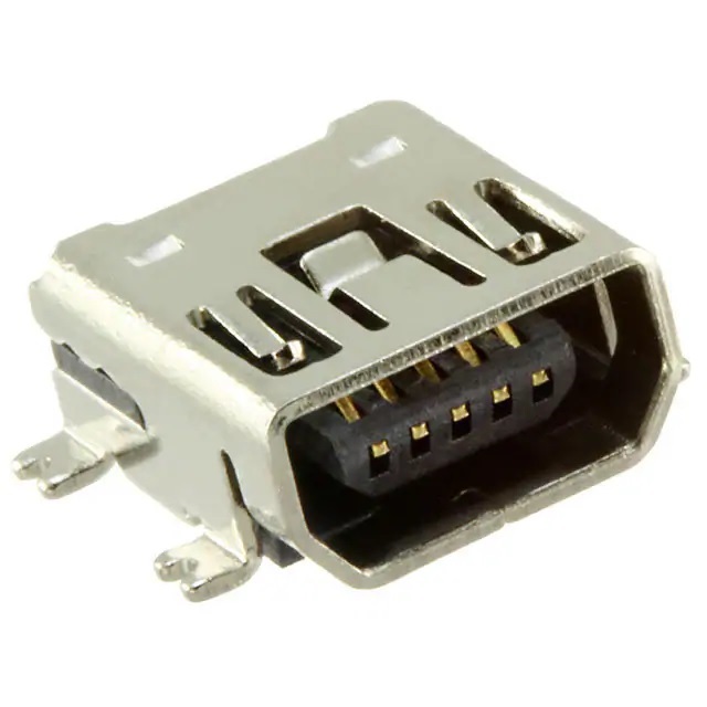 Samtec, SMT, Socket- Single Port Type Mini 2.0 USB Connector