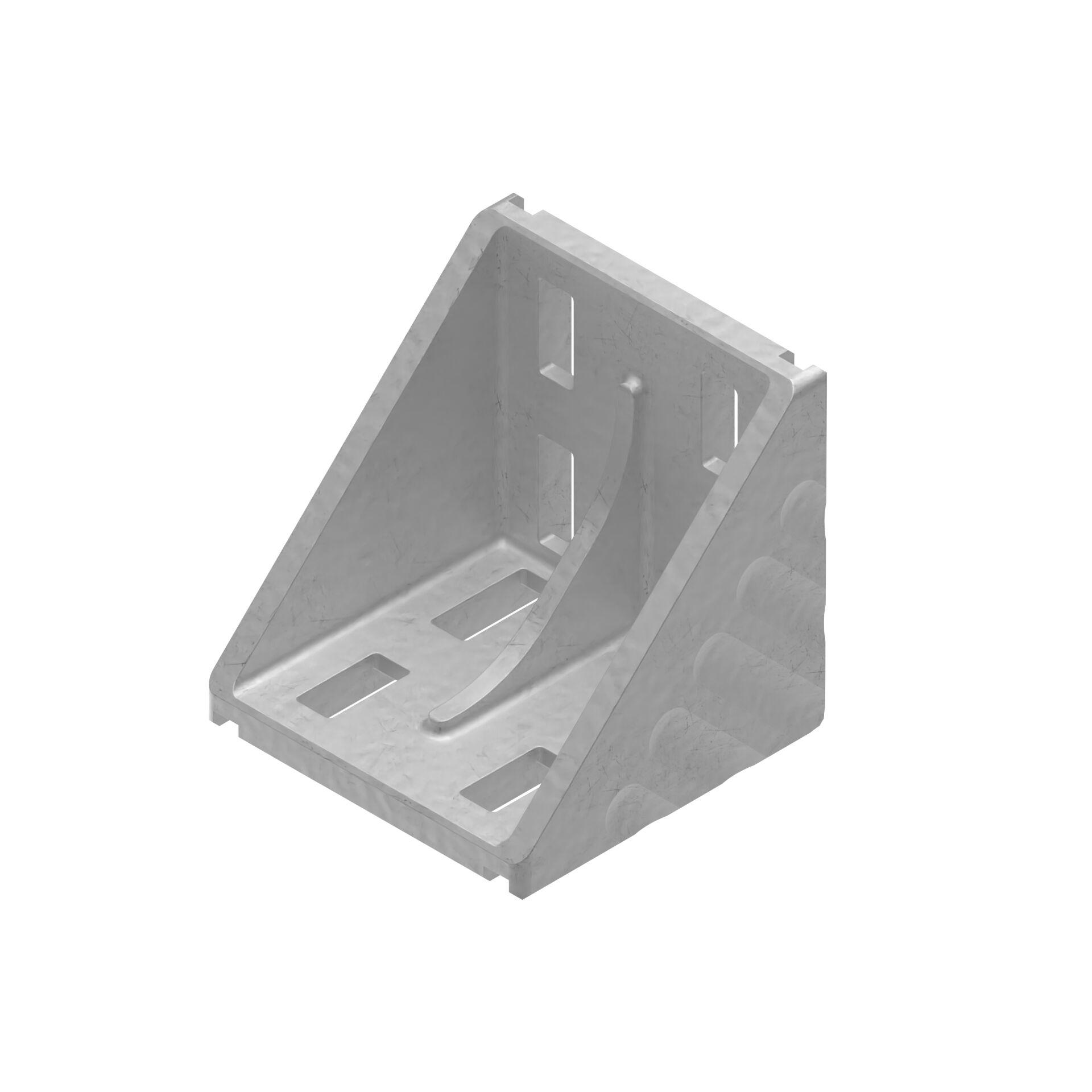 Bosch Rexroth Angular Cover Cap, Connecting Component, Strut Profile 80 mm, Groove Size 10mm