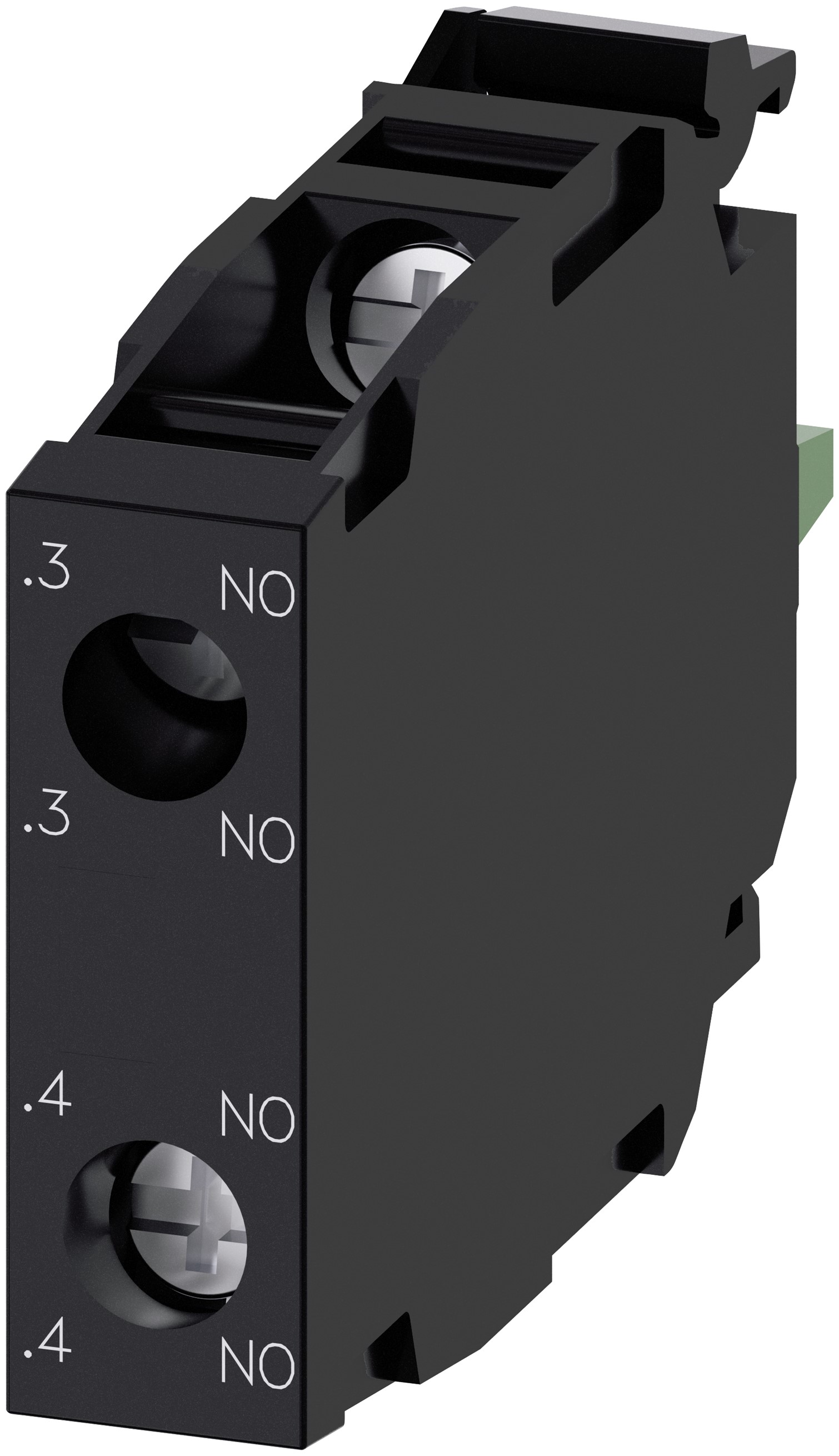 Siemens SIRIUS ACT 3SU14 Series Contact Block, 5 → 500V ac/dc, 2NO