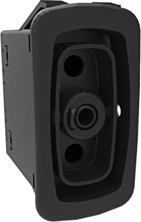 Carling Technologies SPST, (On)-Off-(On) Rocker Switch Panel Mount