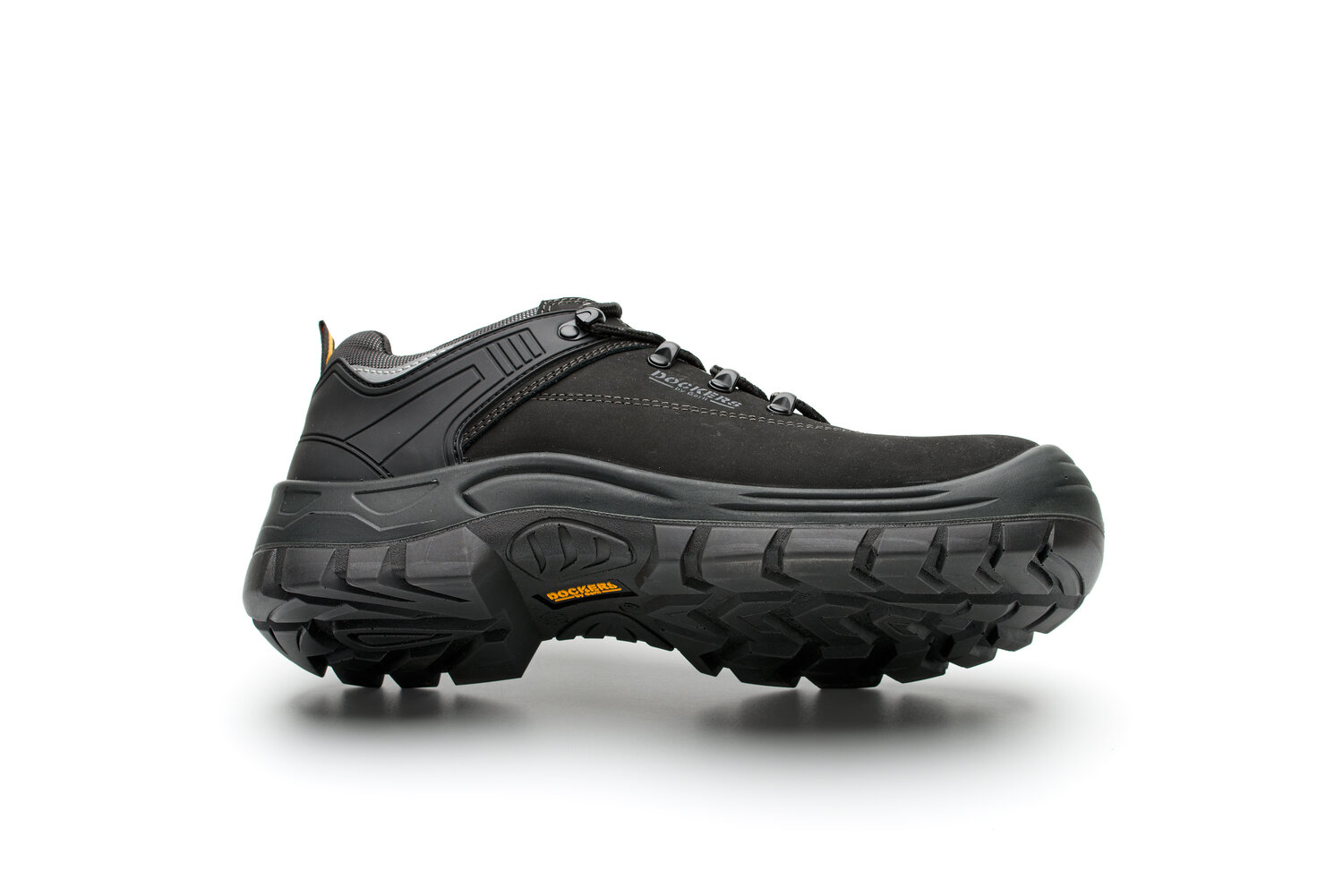 Dockers by Gerli MAGIC HIGH S3 Unisex Black Composite Toe Capped Safety Shoes, UK 8, EU 42