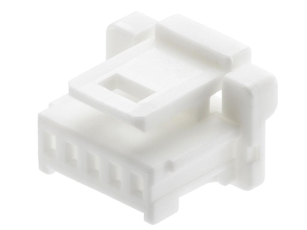 Molex Receptacle Crimp Connector Housing, 1mm Pitch, 5 Way, 1 Row