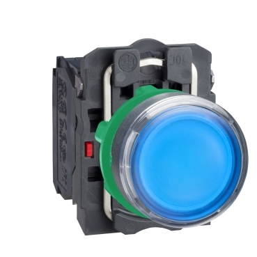 Schneider Electric Harmony Series Illuminated Push Button, Panel Mount, 22mm Cutout, SPDT