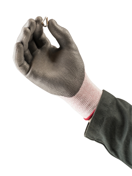 Ansell HyFlex 11-644 Grey Nylon, Polyethylene, Spandex High Performance Polyethylene, Nylon, Spandex Work Gloves, Size