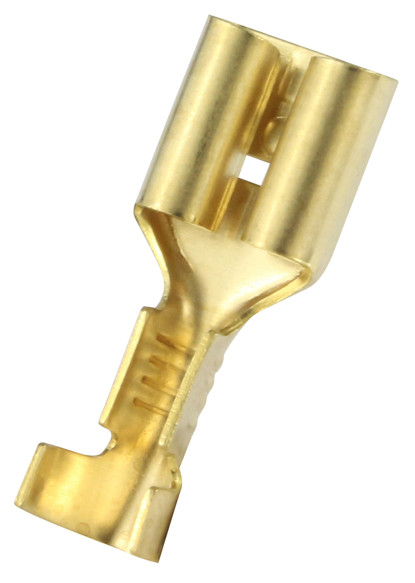 RS PRO Open Barrel Double Crimp Receptacle, Uninsulated