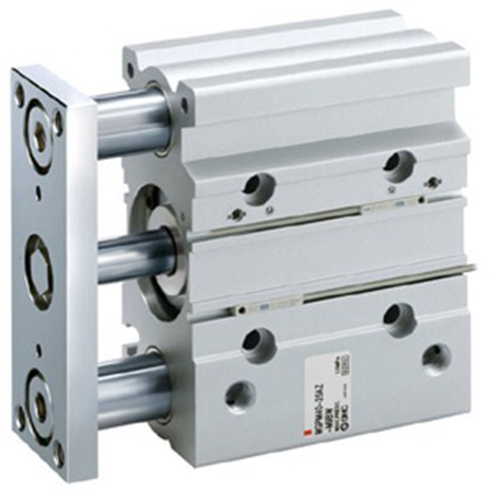SMC Pneumatic Guided Cylinder - 16mm Bore, 100mm Stroke, MGPL Series, Double Acting