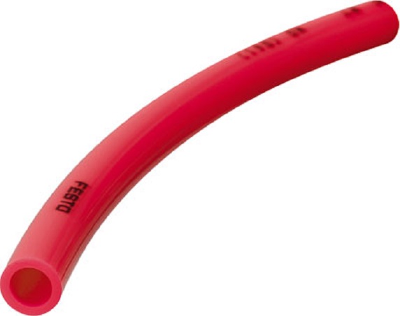 Festo Compressed Air Pipe Red Polyethylene 6mm x 50m PLN Series, 558218