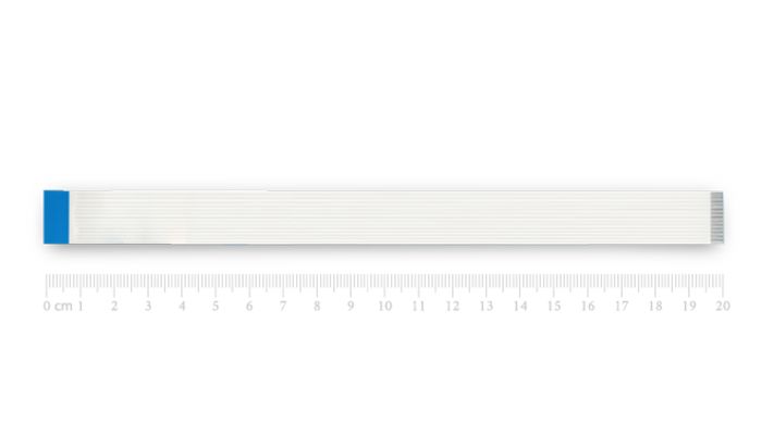 4D Systems 4D FFC Series FFC FFC Jumper Cable, 30-Way, 0.5mm Pitch, 200mm Length