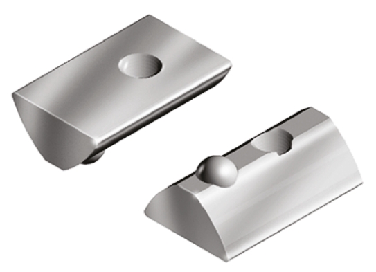 RS PRO M5 T-Slot Nut, Connecting Component, Strut Profile 40 mm, Groove Size 8mm