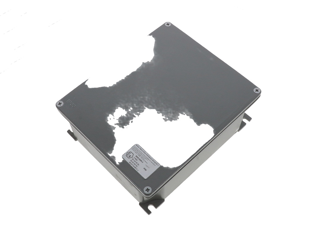 Molex Die Cast Aluminium Enclosure, 252 x 215 x 91mm