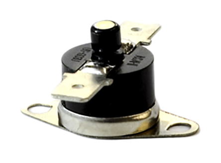 Selco Bi-Metallic Thermostat, Opens at +225°F, +150°C Max, NC, Manual Reset