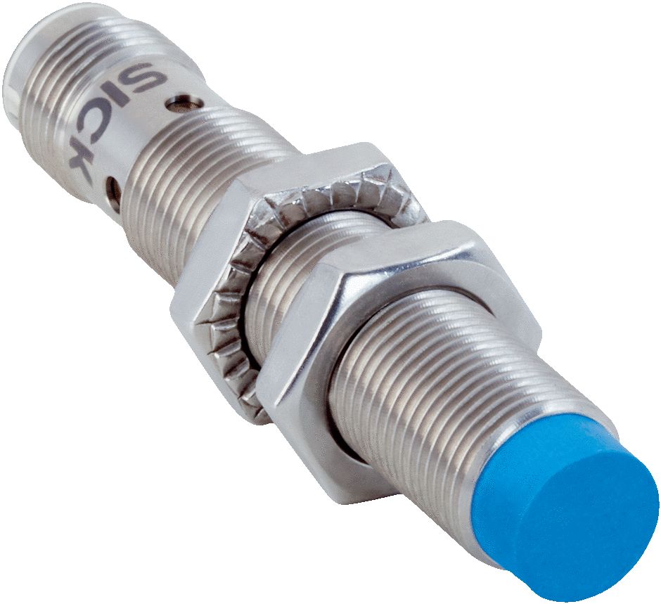 SICK Inductive Threaded Barrel Proximity Sensor, M12, 8 mm Detection, 10 → 30 V dc
