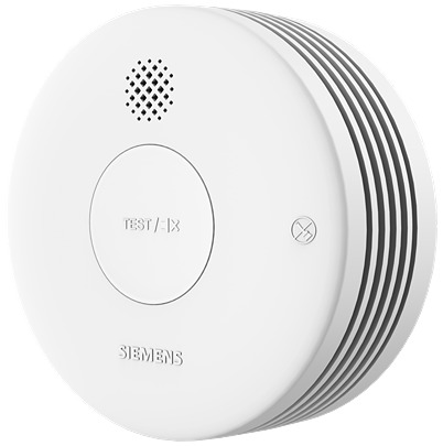 Siemens Plastic Smoke Detector, 85dB