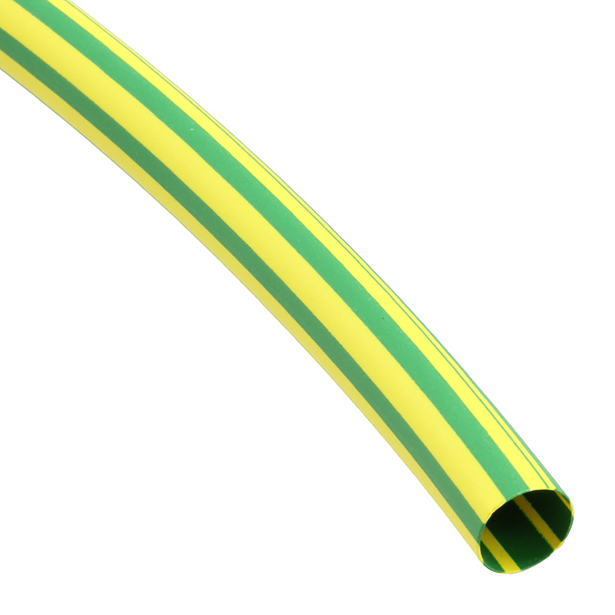Alpha Wire Heat Shrink Tubing, Green, Yellow 12.7mm Sleeve Dia. x 76m Length 2:1 Ratio, FIT Shrink Tubing Series