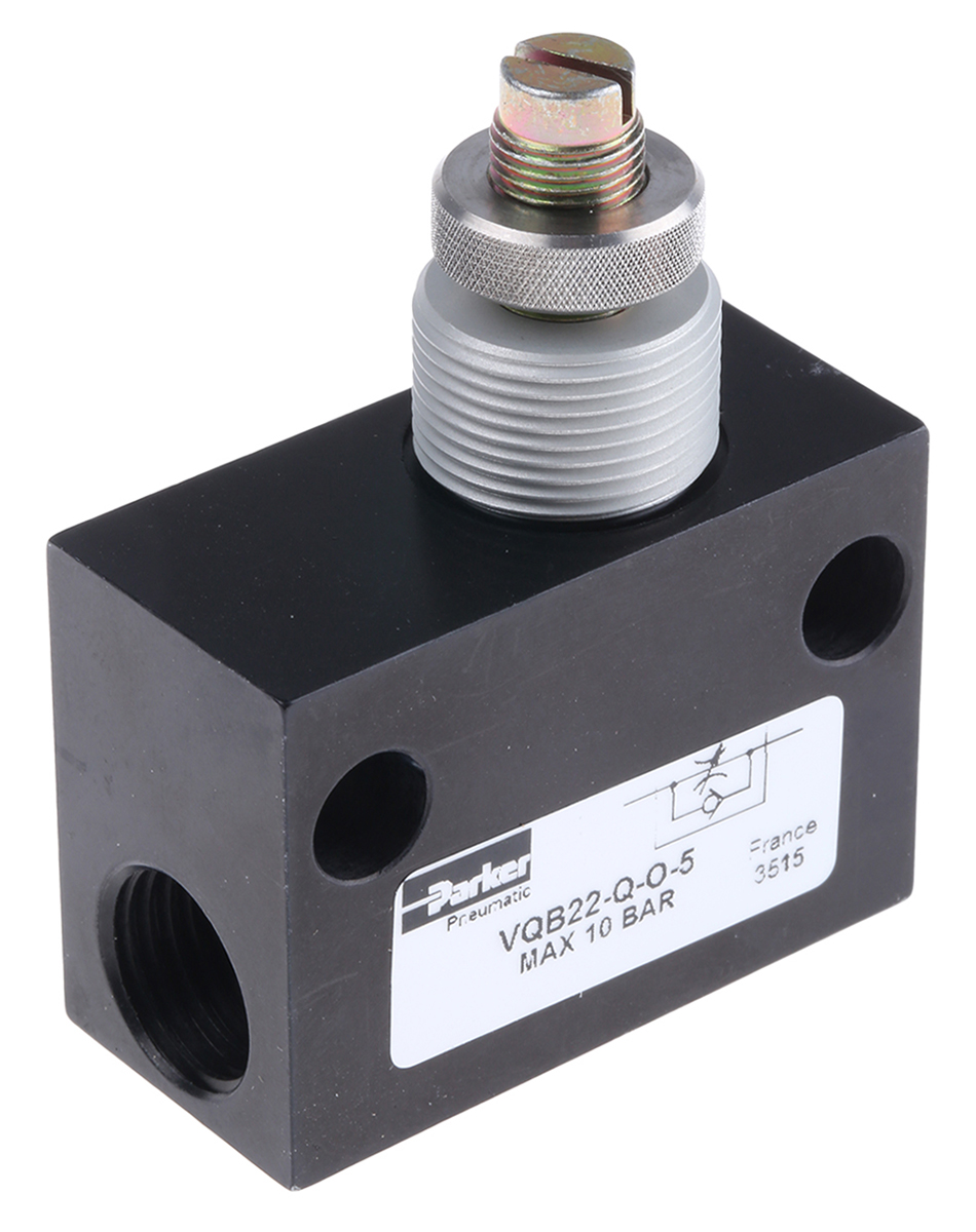 Parker VQB Series Threaded Flow Regulator