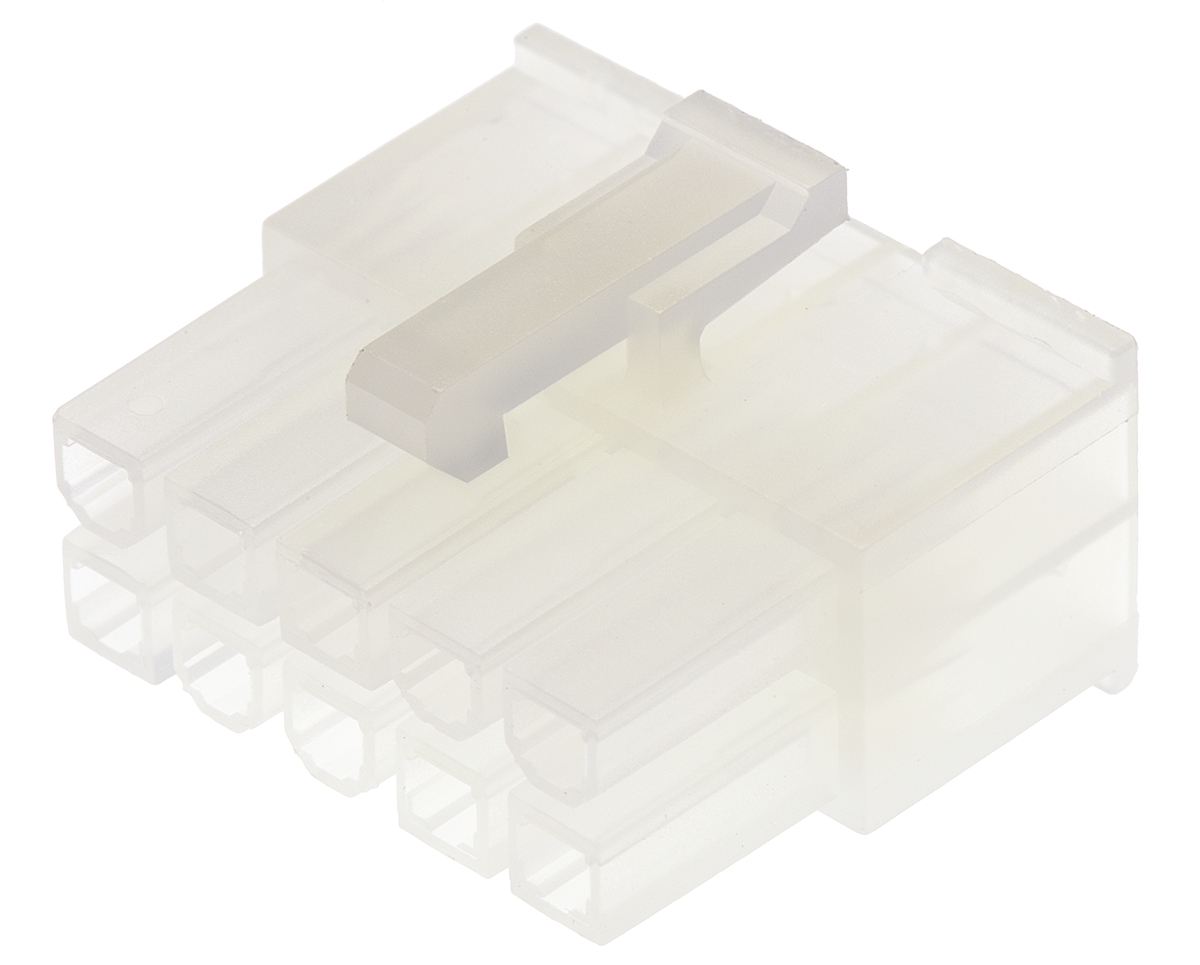 Molex, Mini-Fit Jr Female Connector Housing, 4.2mm Pitch, 10 Way, 2 Row